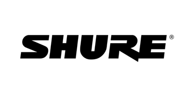 Logo oficial Shure - distribuidor autorizado Video Integra México