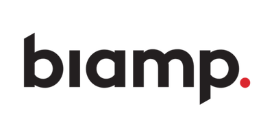 Logo oficial Biamp - distribuidor autorizado Video Integra México